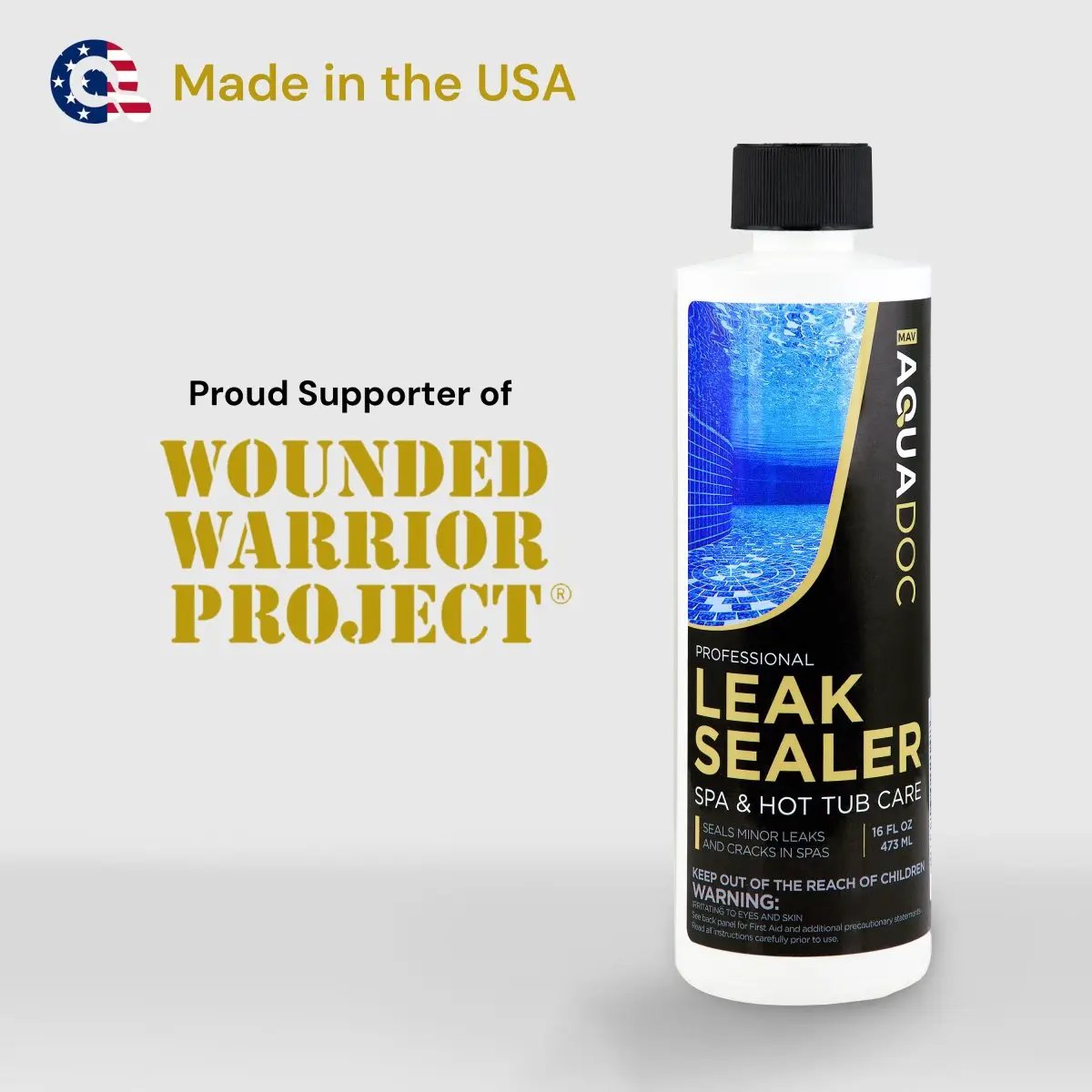 Spa Leak Sealer for Hot Tubs by AquaDoc