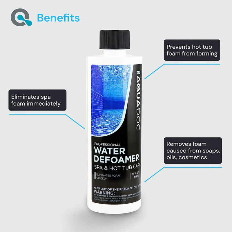 Spa Clarifier & Defoamer Hot Tub Chemical Kit by AquaDoc