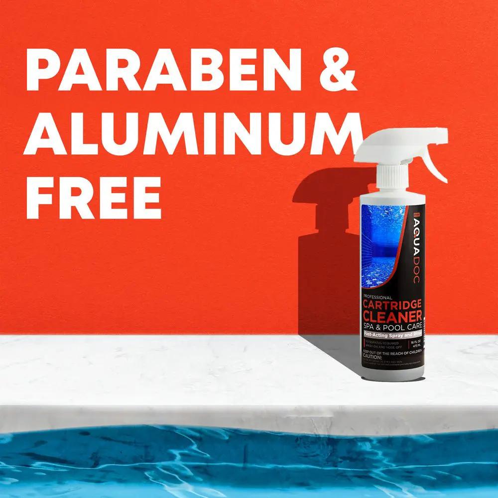 AquaDoc Pool & Spa Cartridge Cleaner Spray – Pool Filter Cleaner by AquaDoc