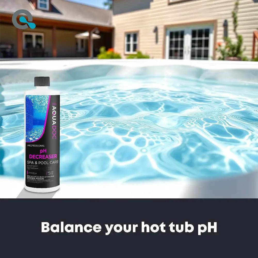 pH Decreaser for Hot Tub by AquaDoc