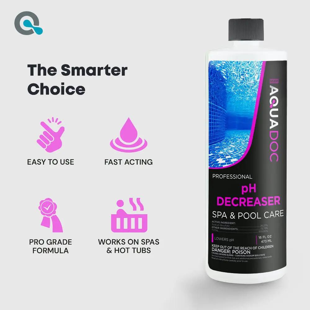 pH Decreaser for Hot Tub by AquaDoc
