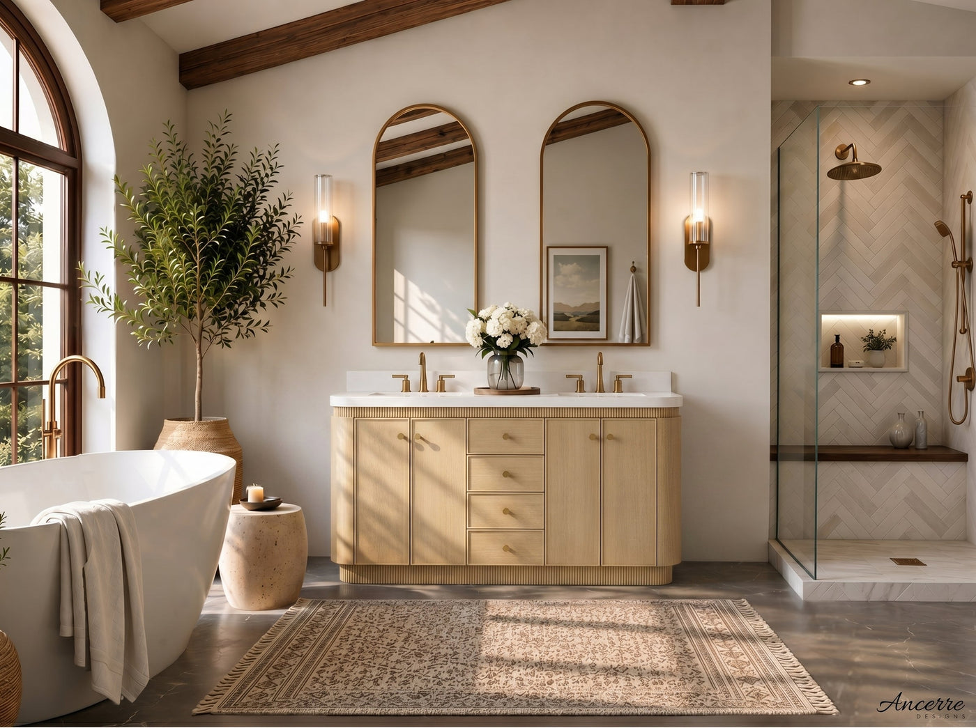 Aston 72" Bath Vanity Set by Ancerre Designs