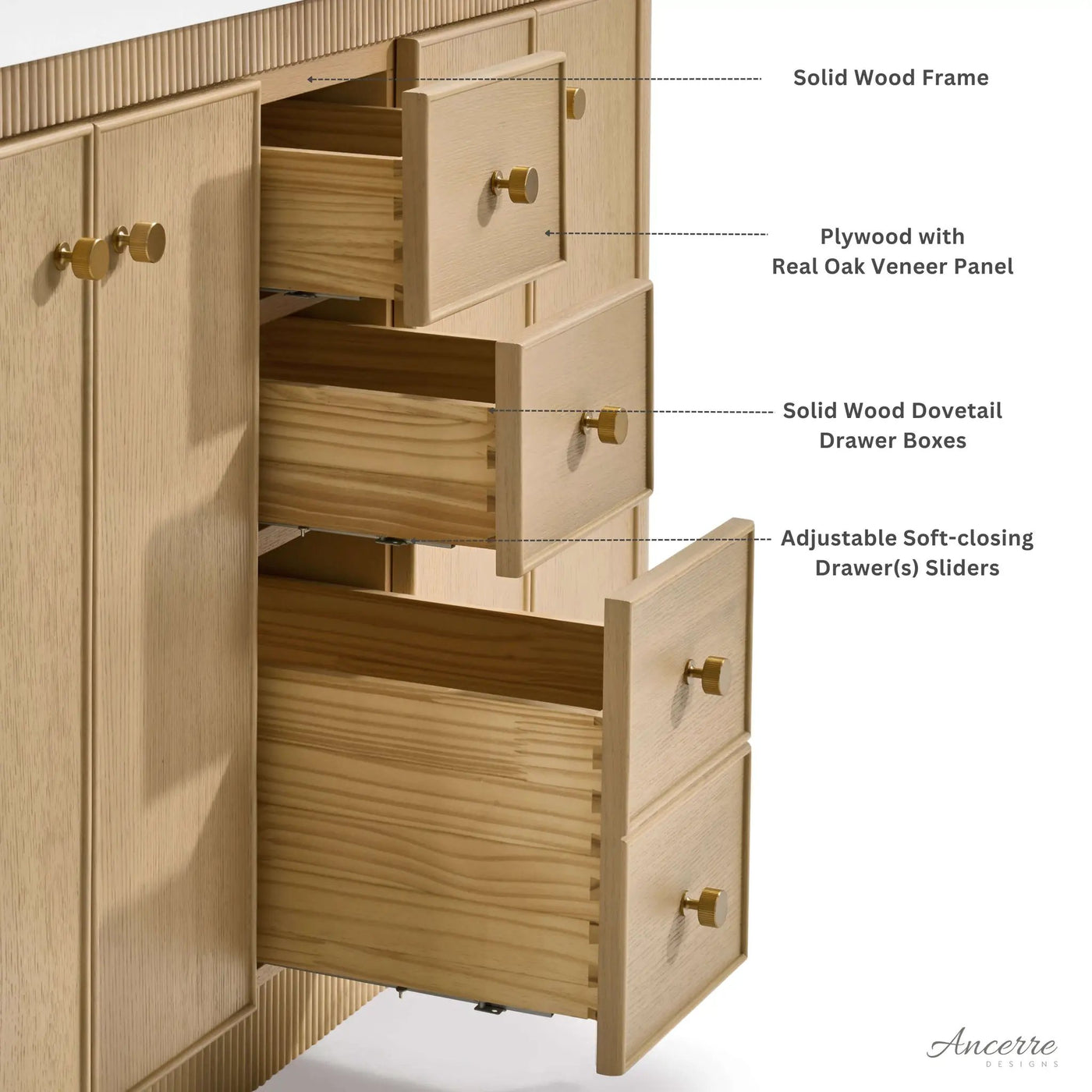 Aston 60" Bath Vanity Set by Ancerre Designs