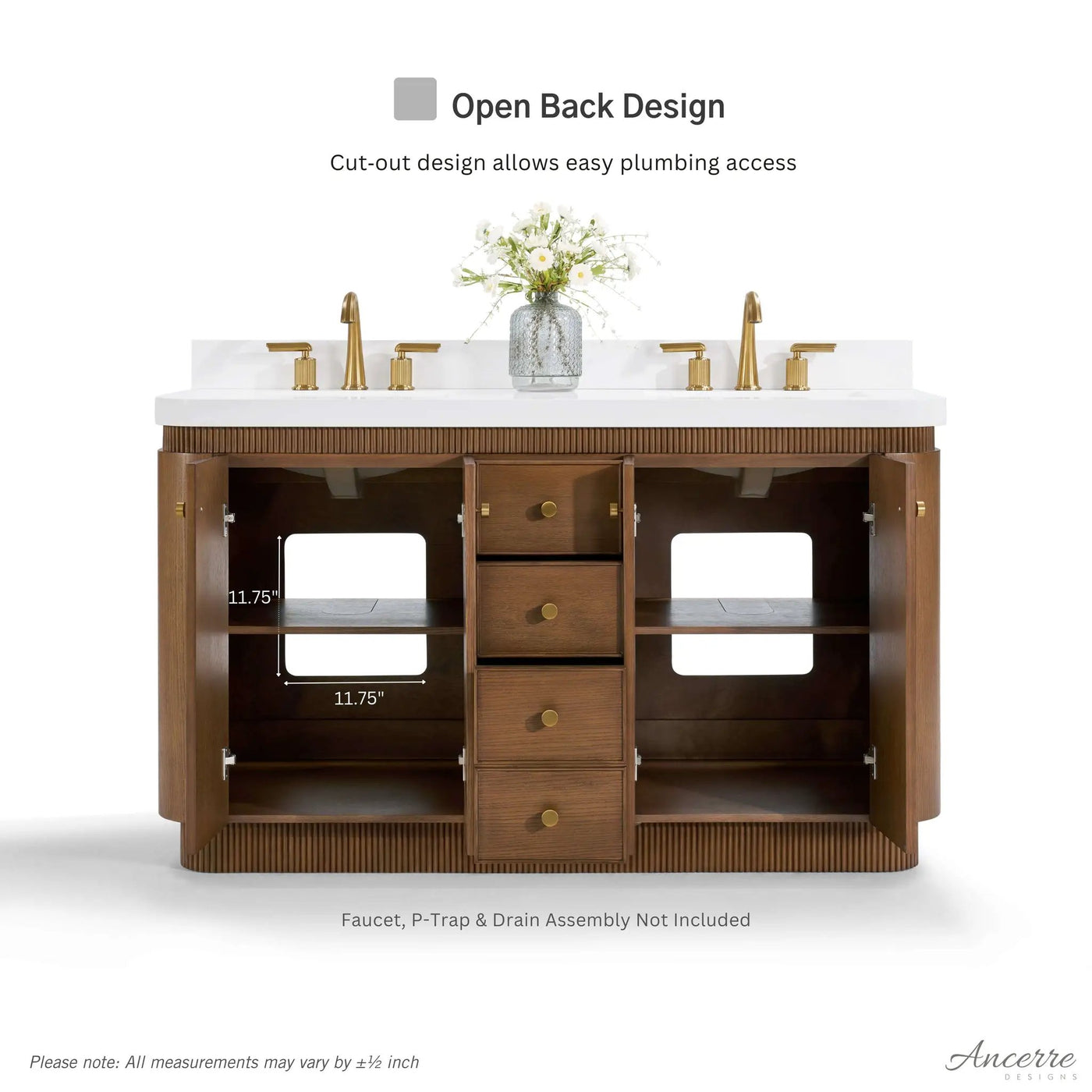 Aston 72" Bath Vanity Set by Ancerre Designs