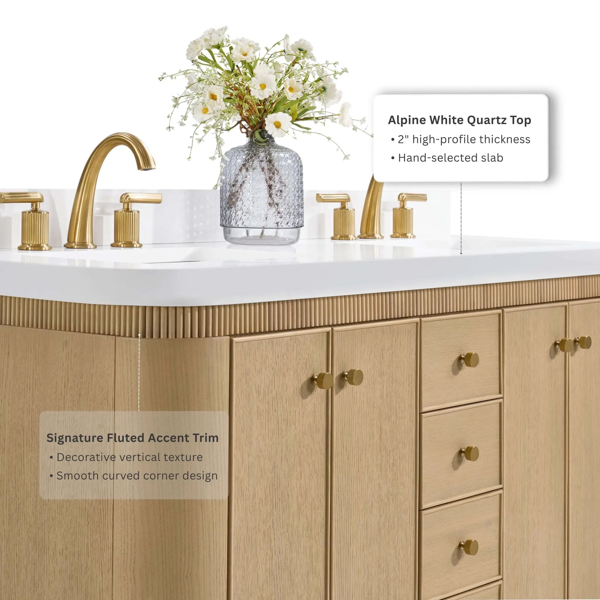 Aston 72" Bath Vanity Set by Ancerre Designs