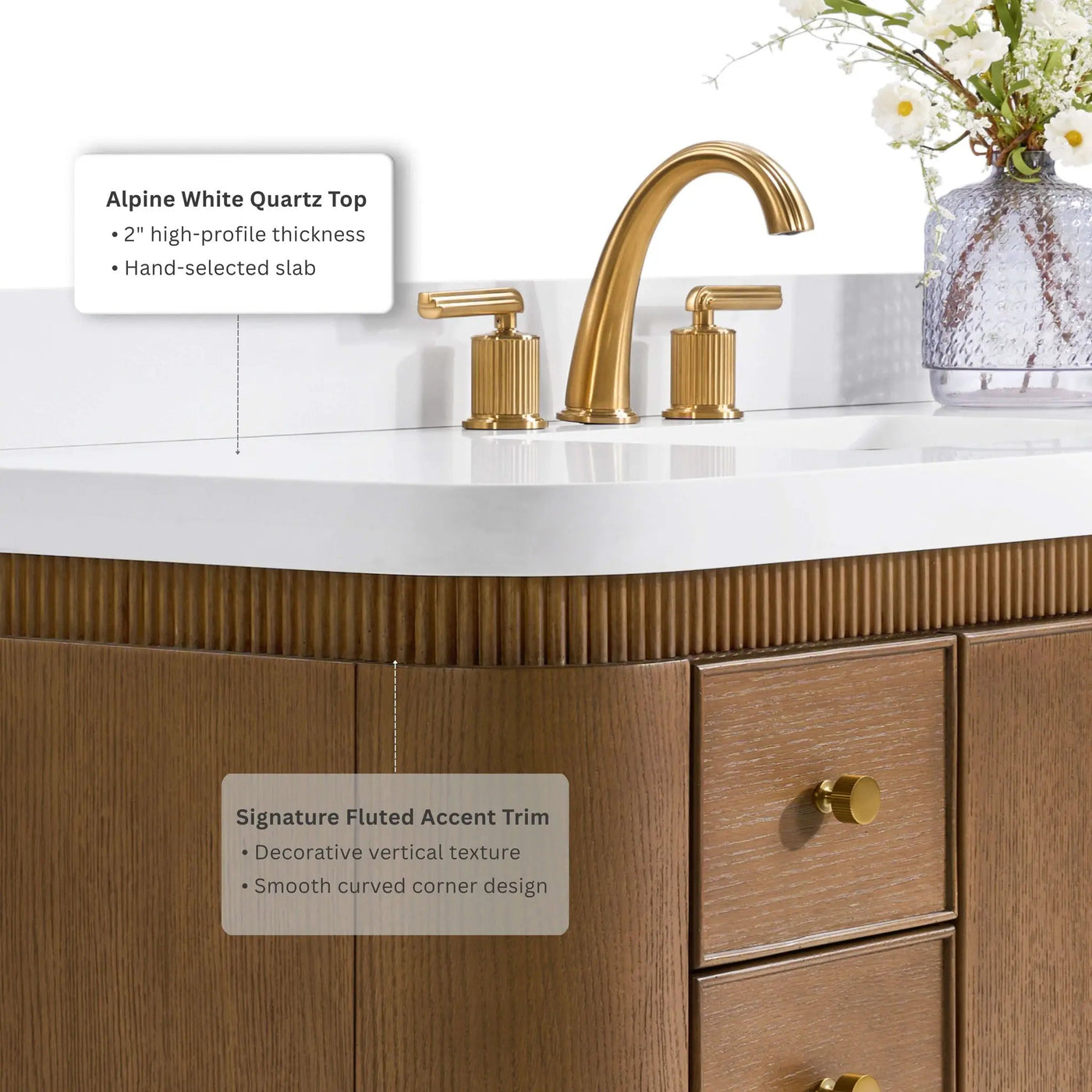 Aston 84" Bath Vanity Set by Ancerre Designs