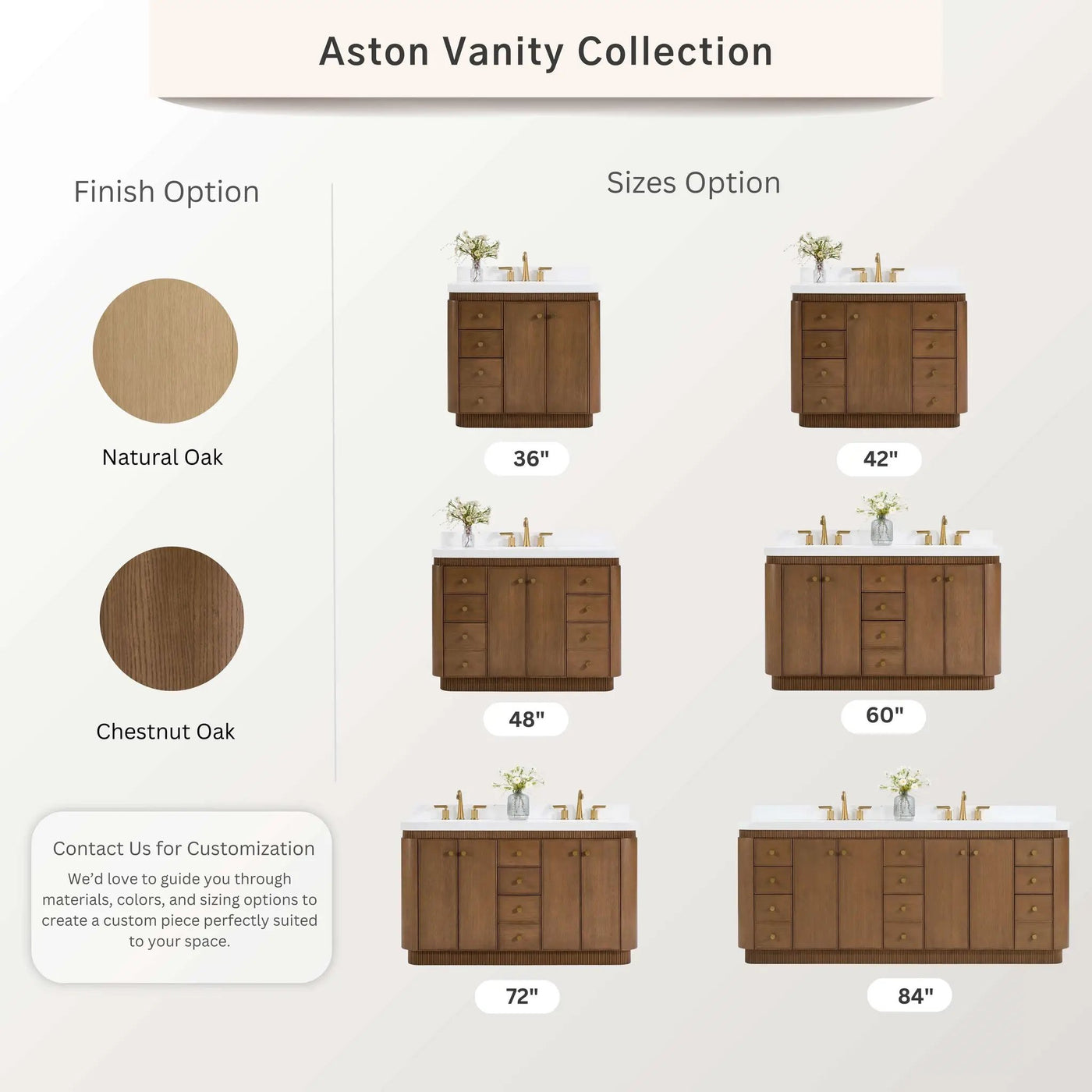 Aston 84" Bath Vanity Set by Ancerre Designs