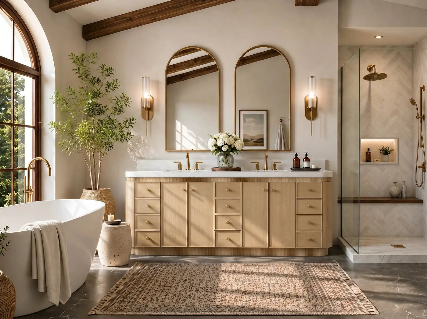 Aston 84" Bath Vanity Set by Ancerre Designs