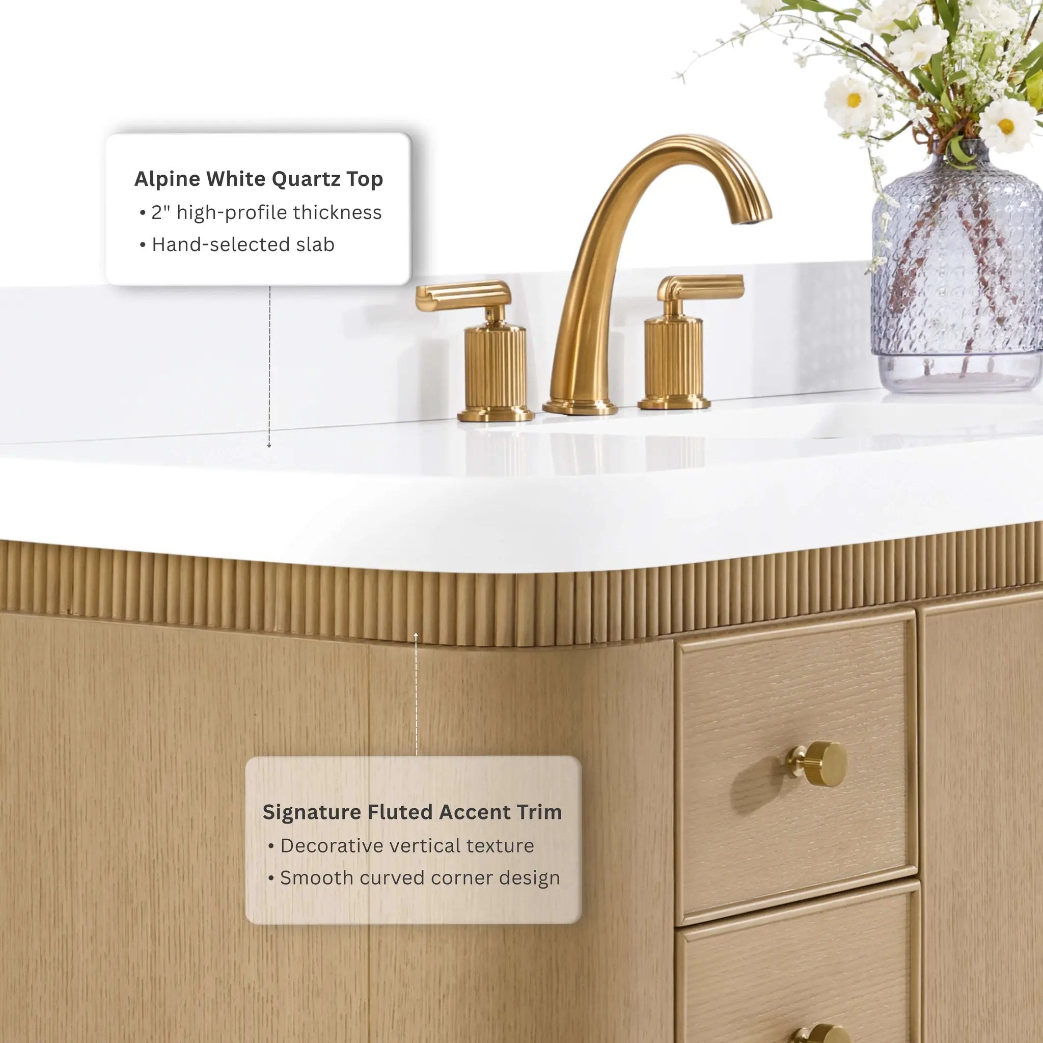 Aston 84" Bath Vanity Set by Ancerre Designs