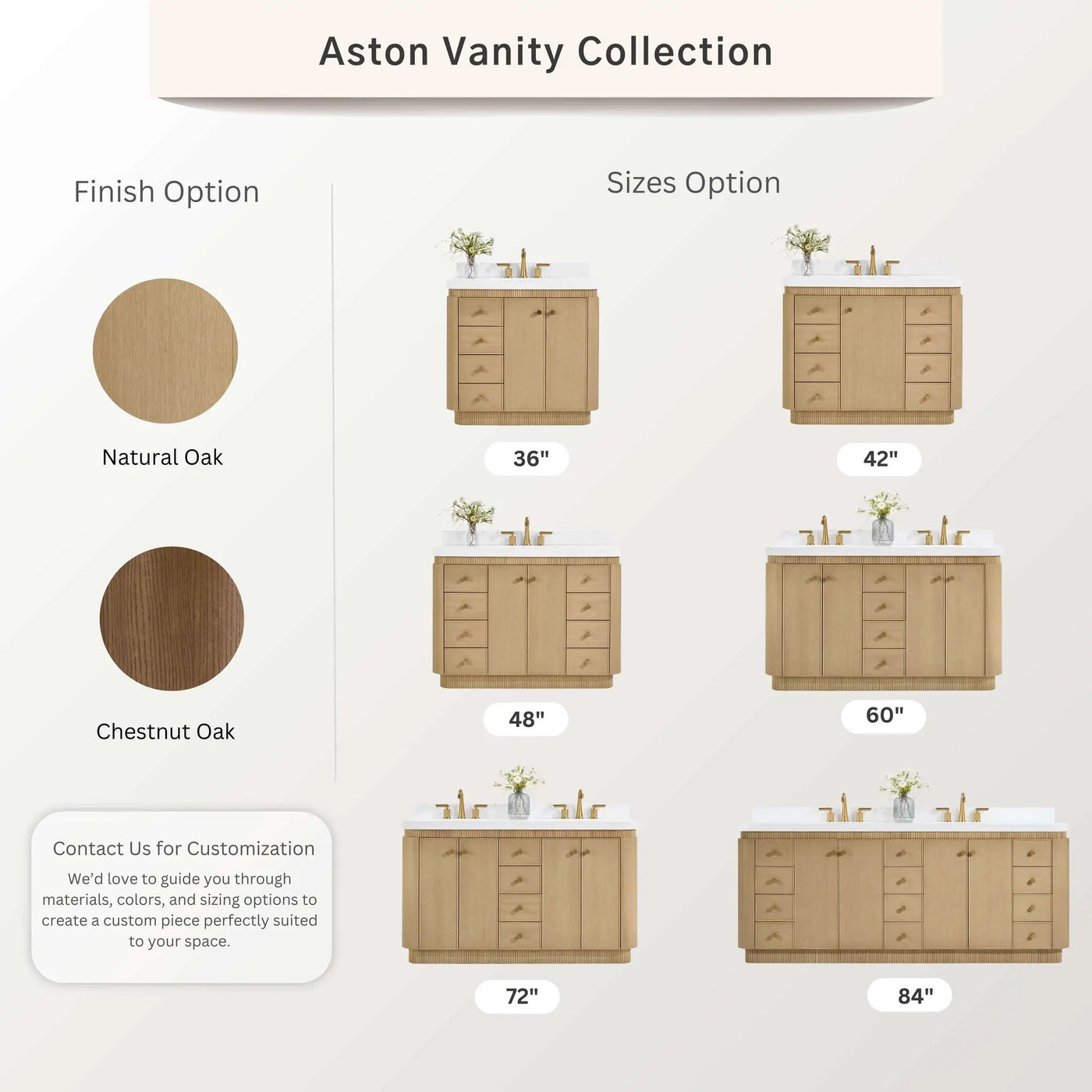Aston 84" Bath Vanity Set by Ancerre Designs