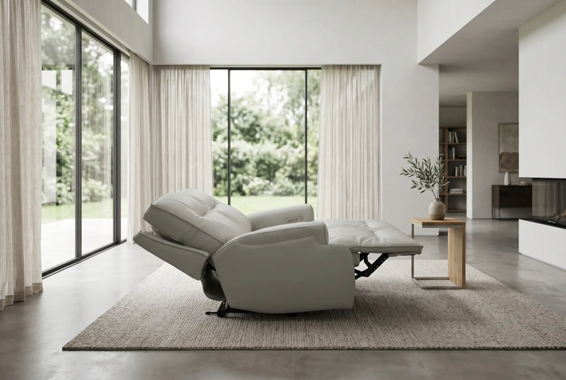 Atlas Fog 3-Piece Power Reclining Living Room Set by Ornate Furniture