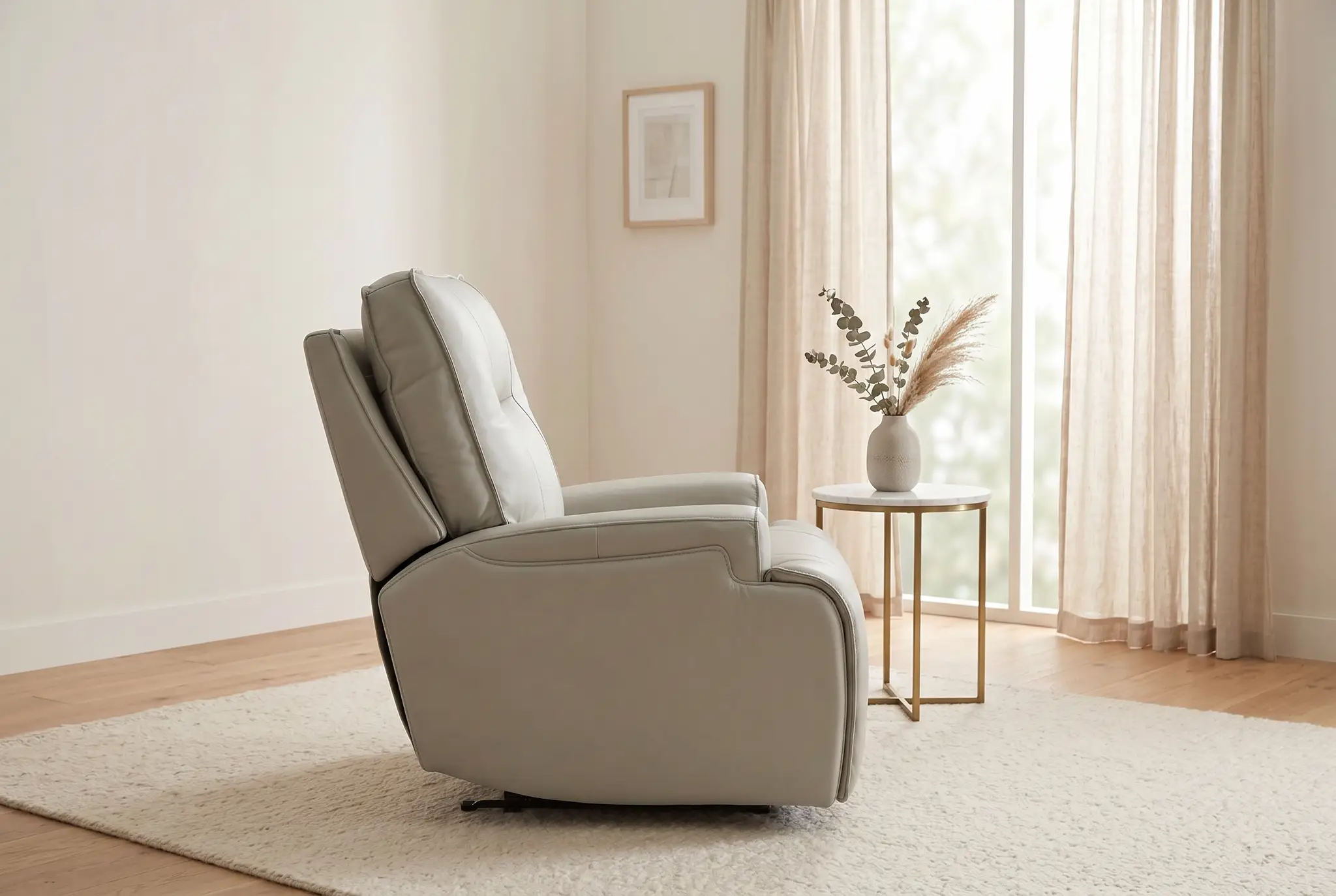 Atlas Fog 3-Piece Power Reclining Living Room Set by Ornate Furniture