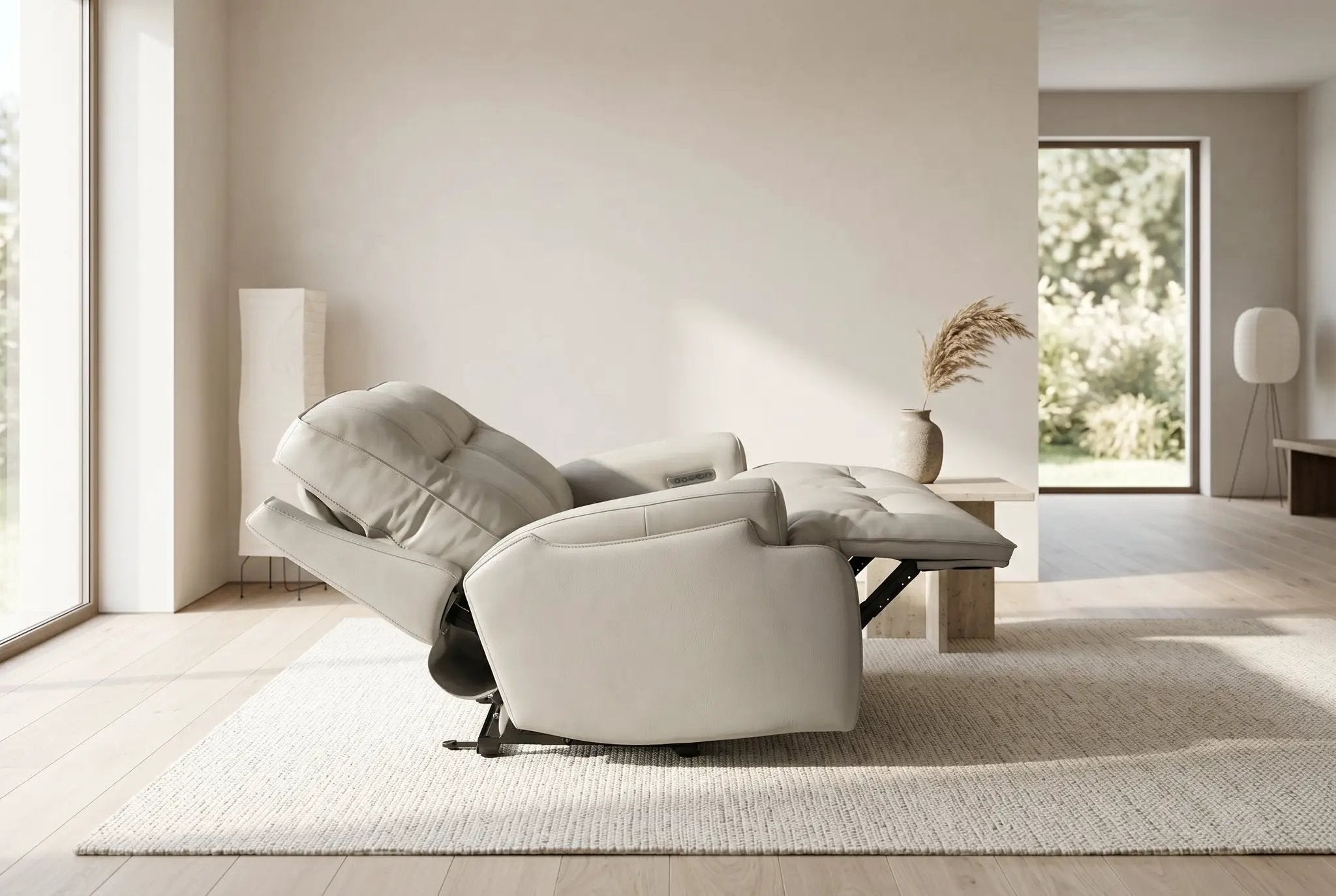 Atlas Fog Zero Gravity Power Reclining Sofa by Ornate Furniture