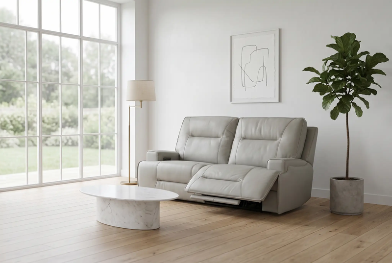 Atlas Fog Zero Gravity Power Reclining Sofa by Ornate Furniture