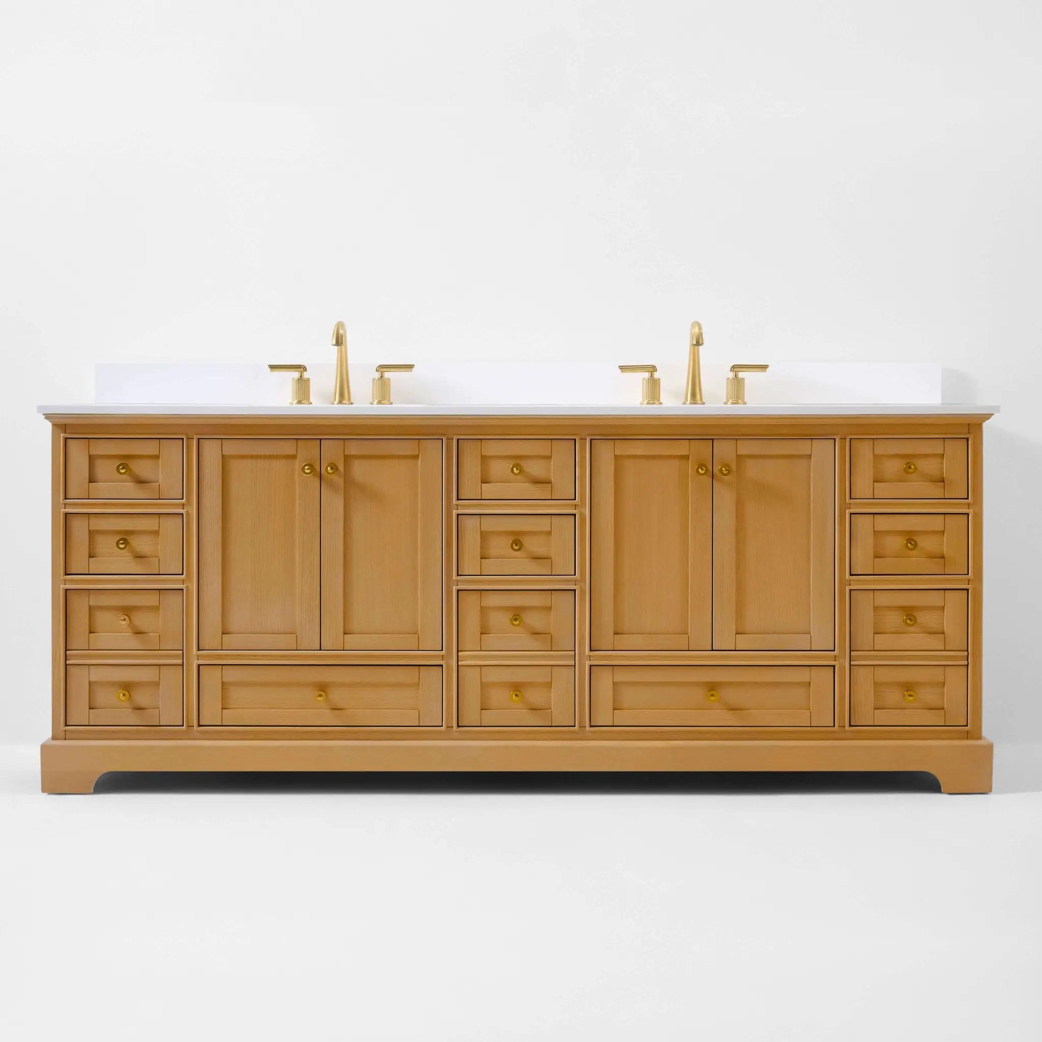 Audrey Bathroom Vanity in Sienna Finish by Ancerre Designs