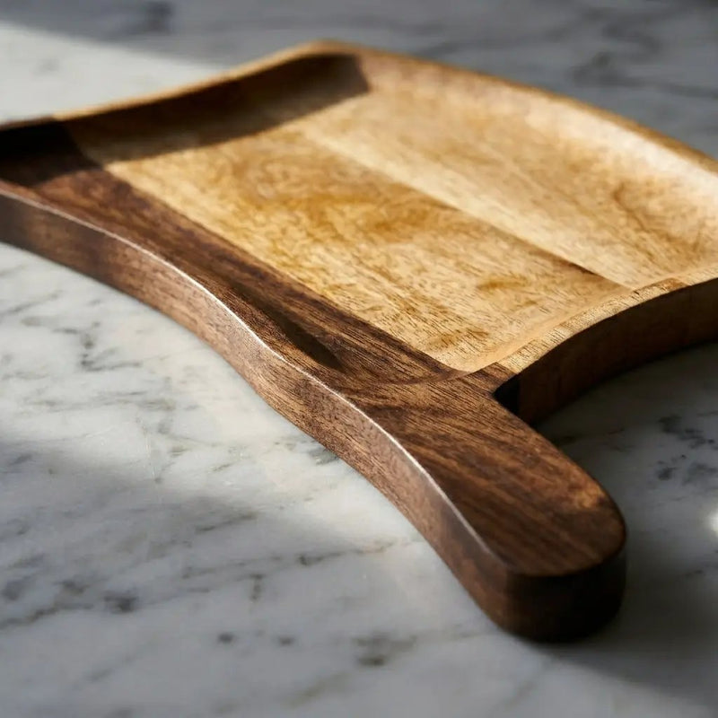 House of Avana Axe Shape Mango Wood Platter by House Of Avana