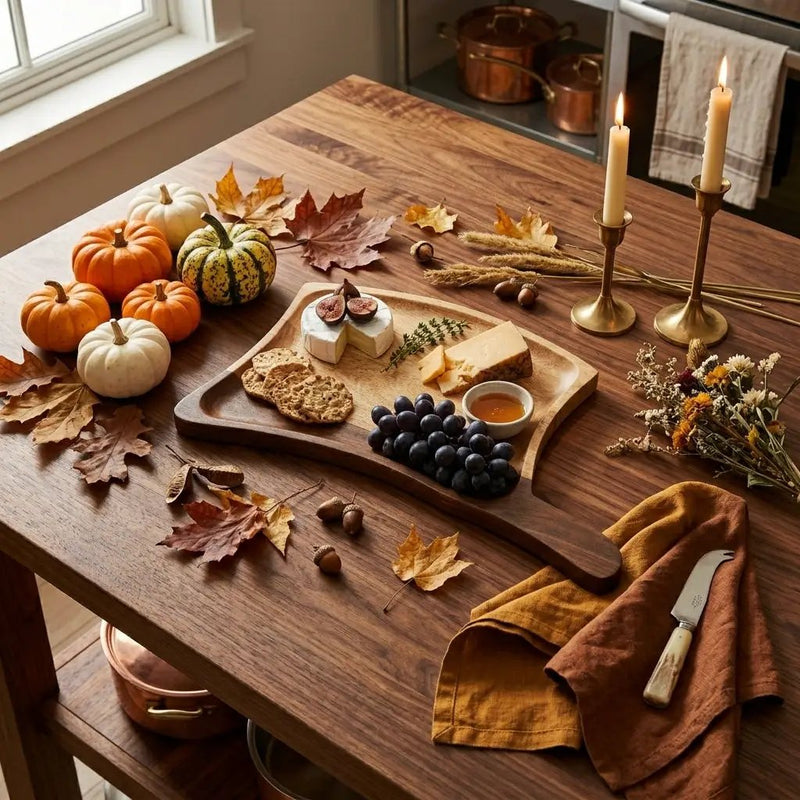 House of Avana Axe Shape Mango Wood Platter by House Of Avana