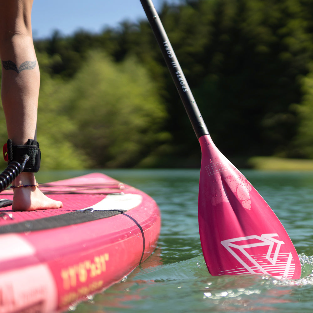 SPORTS III CORAL Adjustable Aluminum iSUP Paddle (CORAL Exclusive), photo 8 of 10