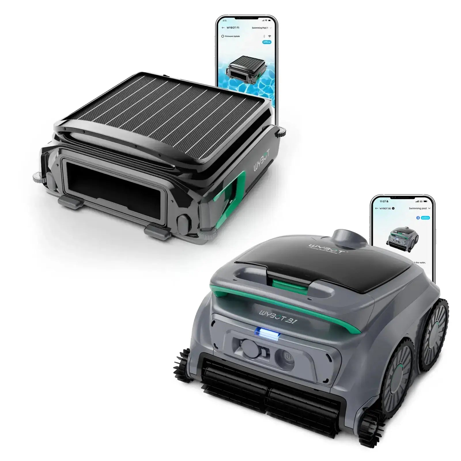 WYBOT Full Pool Solution Bundle-B1 & F1 by WYBOT