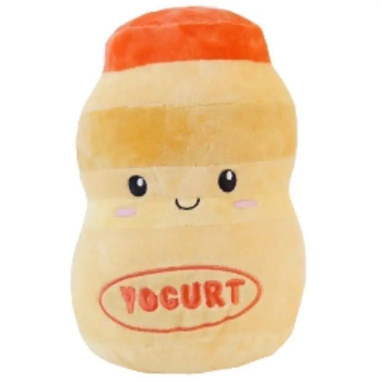 Yogurt Drink Plush 8 Soft Cute Huggable Design by Selzalot