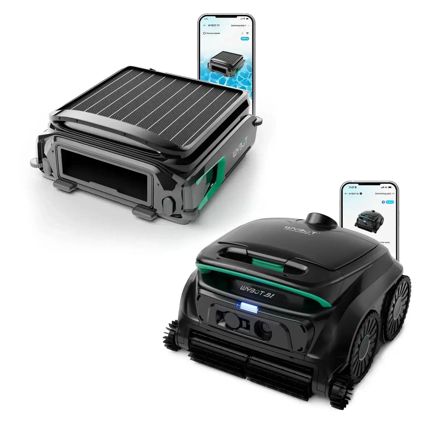 WYBOT Full Pool Solution Bundle-B1 & F1 by WYBOT