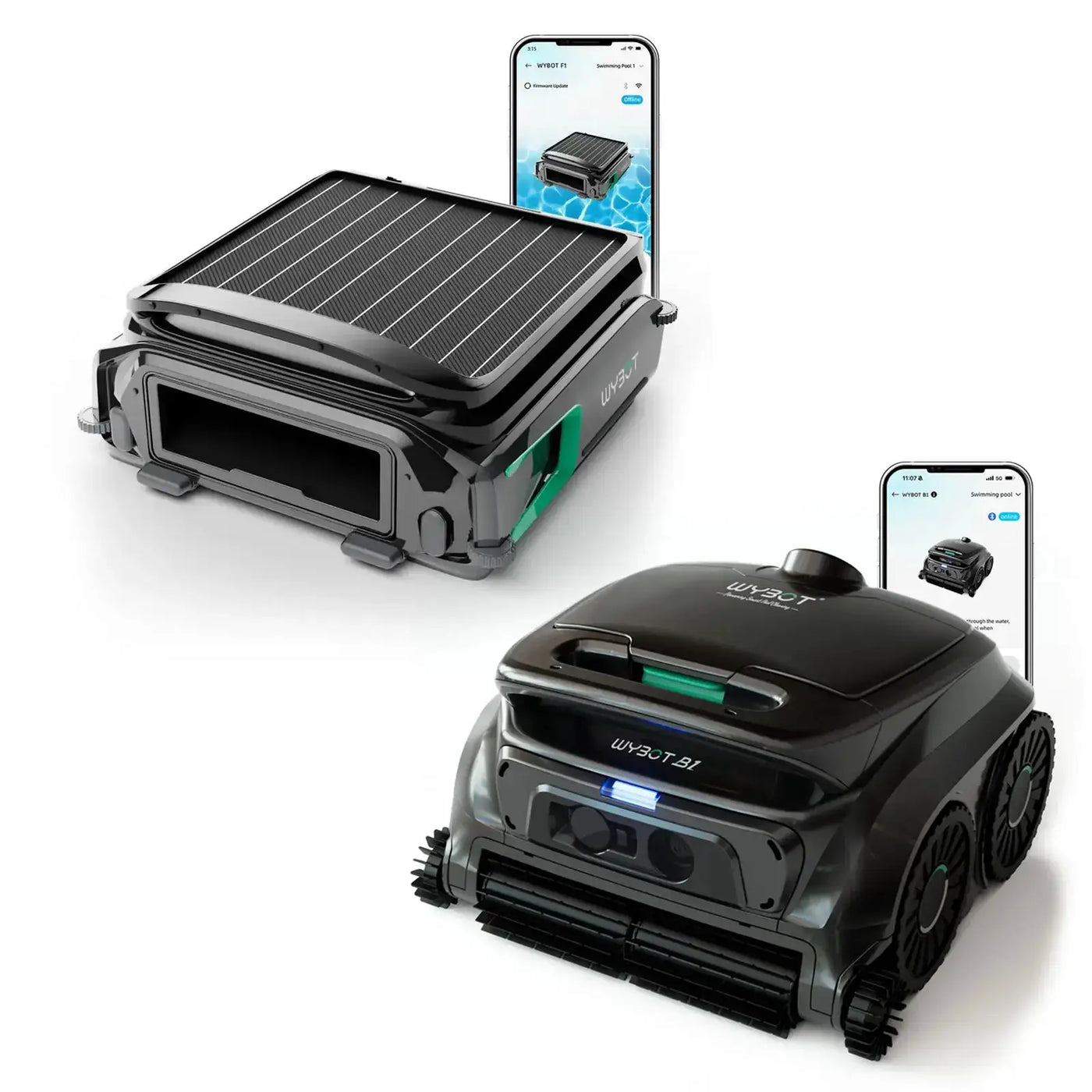WYBOT Full Pool Solution Bundle-B1 & F1 by WYBOT