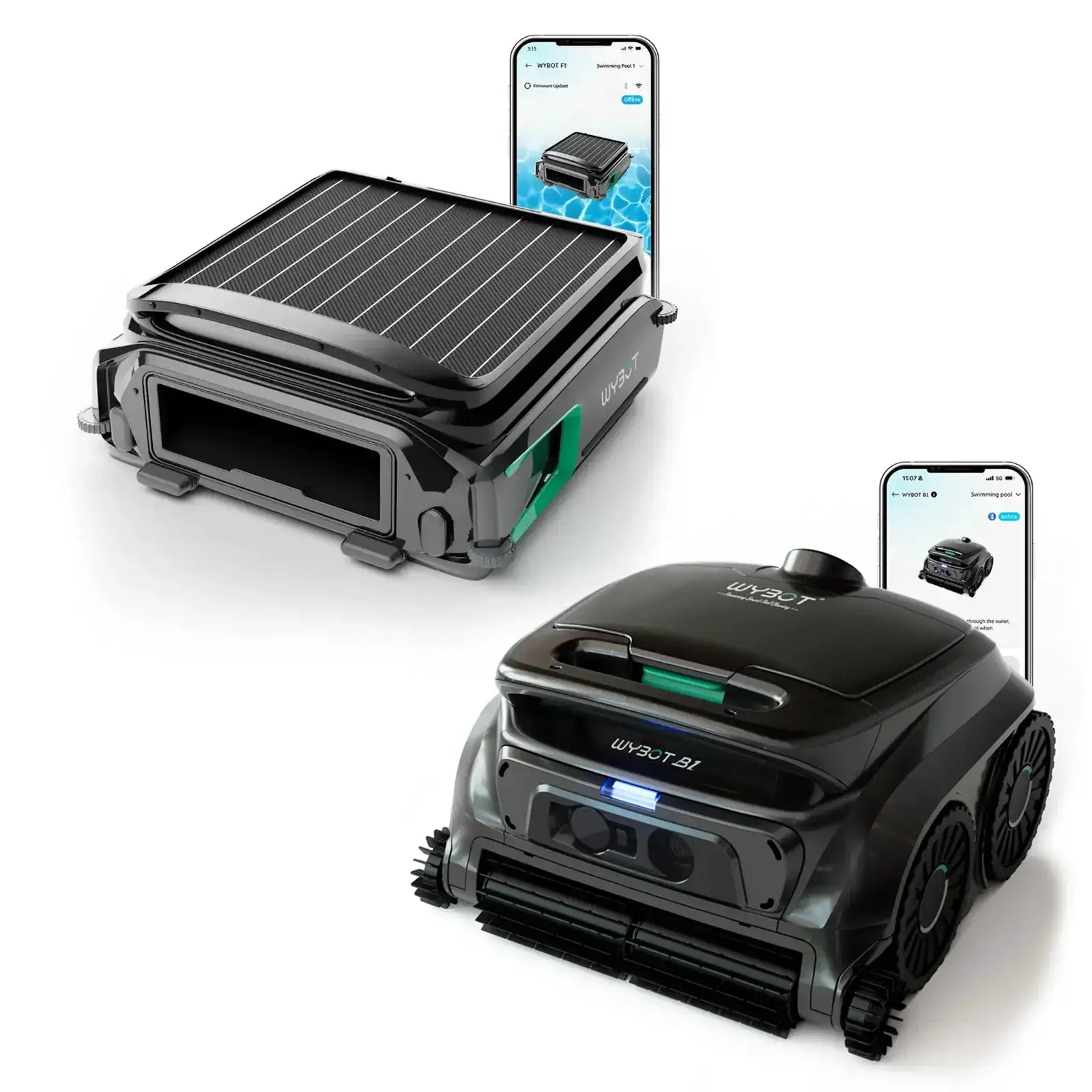 WYBOT Full Pool Solution Bundle-B1 & F1 by WYBOT