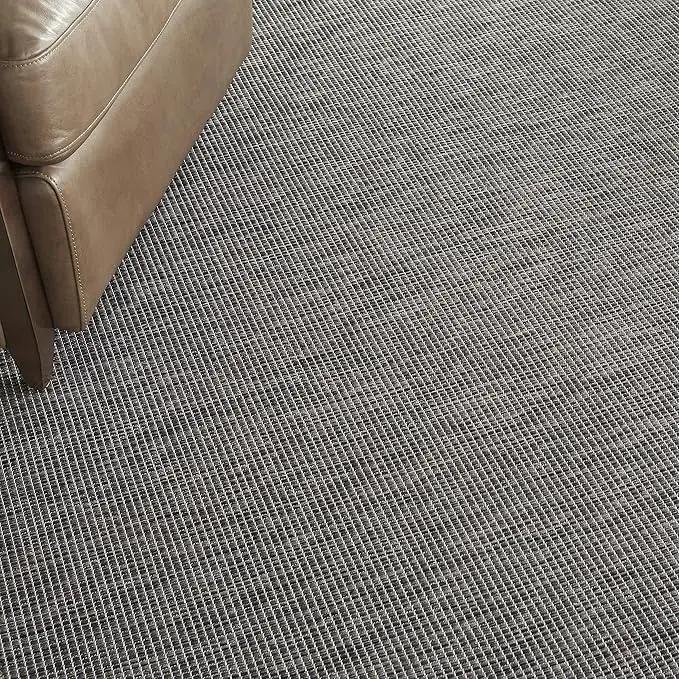 Nourison Home Positano Charcoal 8' x 10' Area Rug, Modern, Solid, Indoor/Outdoor, Easy Cleaning, Non Shedding, Bed Room, Living Room, Deck, Backyard by GreenHaven Gardens