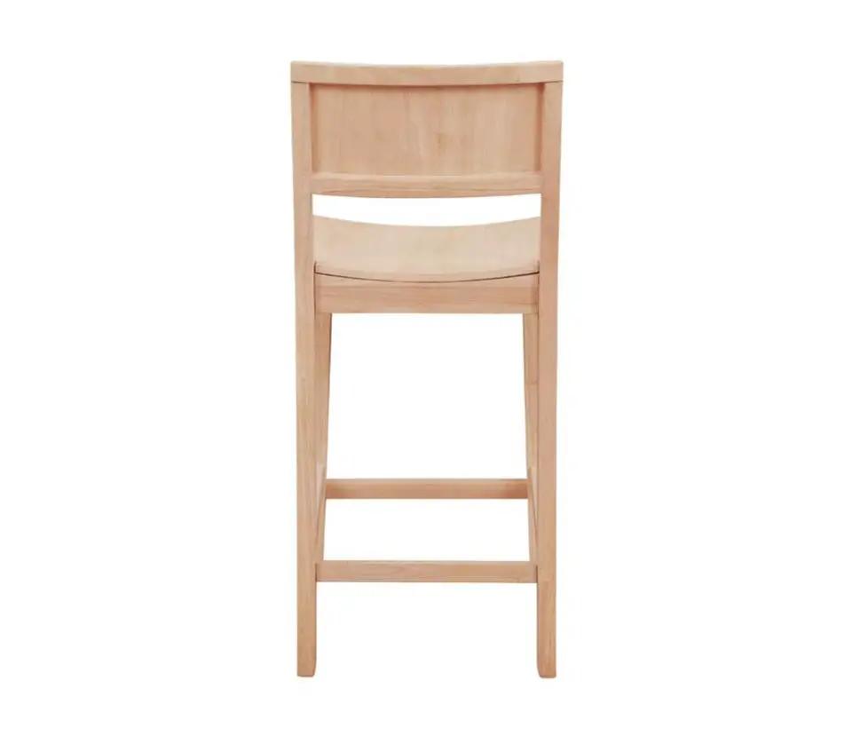 LINON HOME DECOR - DEVIN COUNTER STOOL UNFINISHED (SET OF 2) - CS279UNF02KD by Selzalot