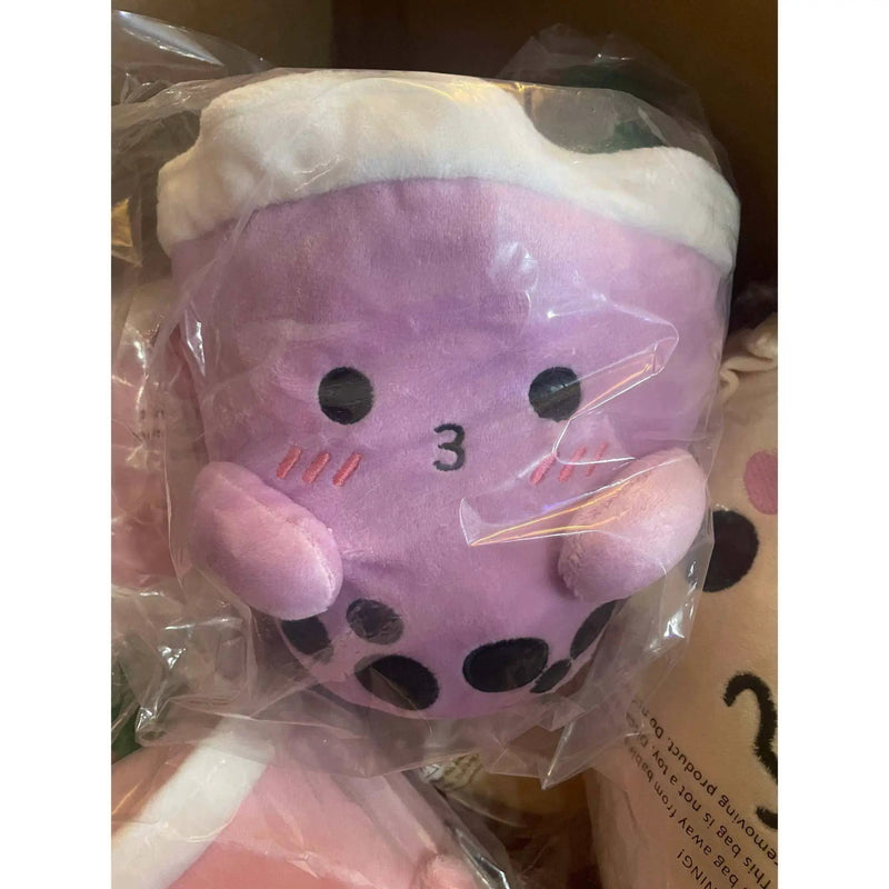 ABC Boba Tea Plush Purple Cute Stuffed Animal Toy 10" by Selzalot