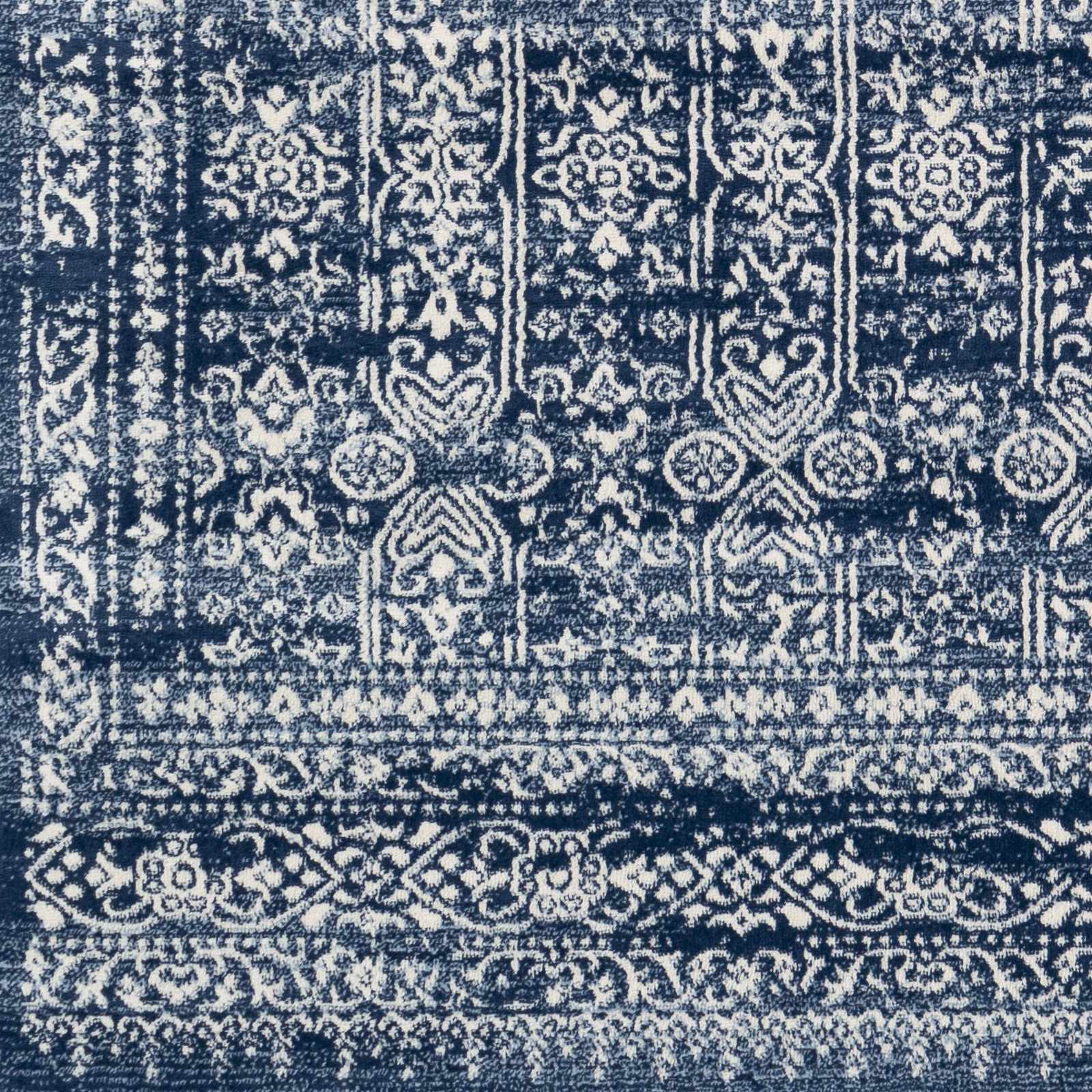 Michie Dark Blue Area Rug by Boutique Rugs