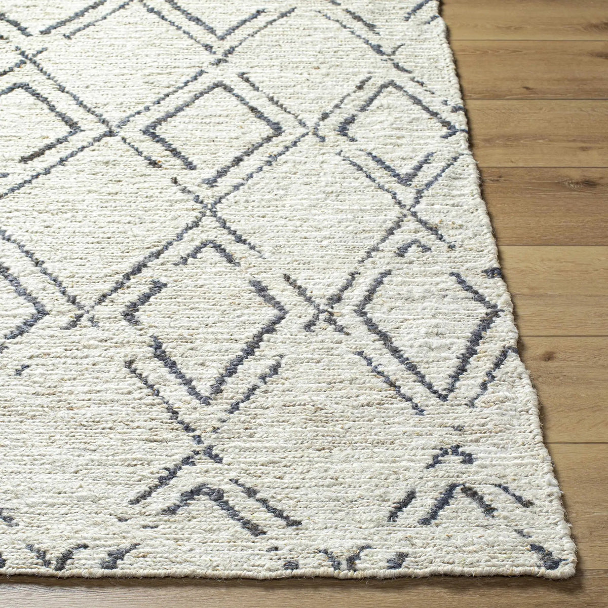 Barlig Beige Trellis Jute Carpet - Clearance, photo 2 of 5