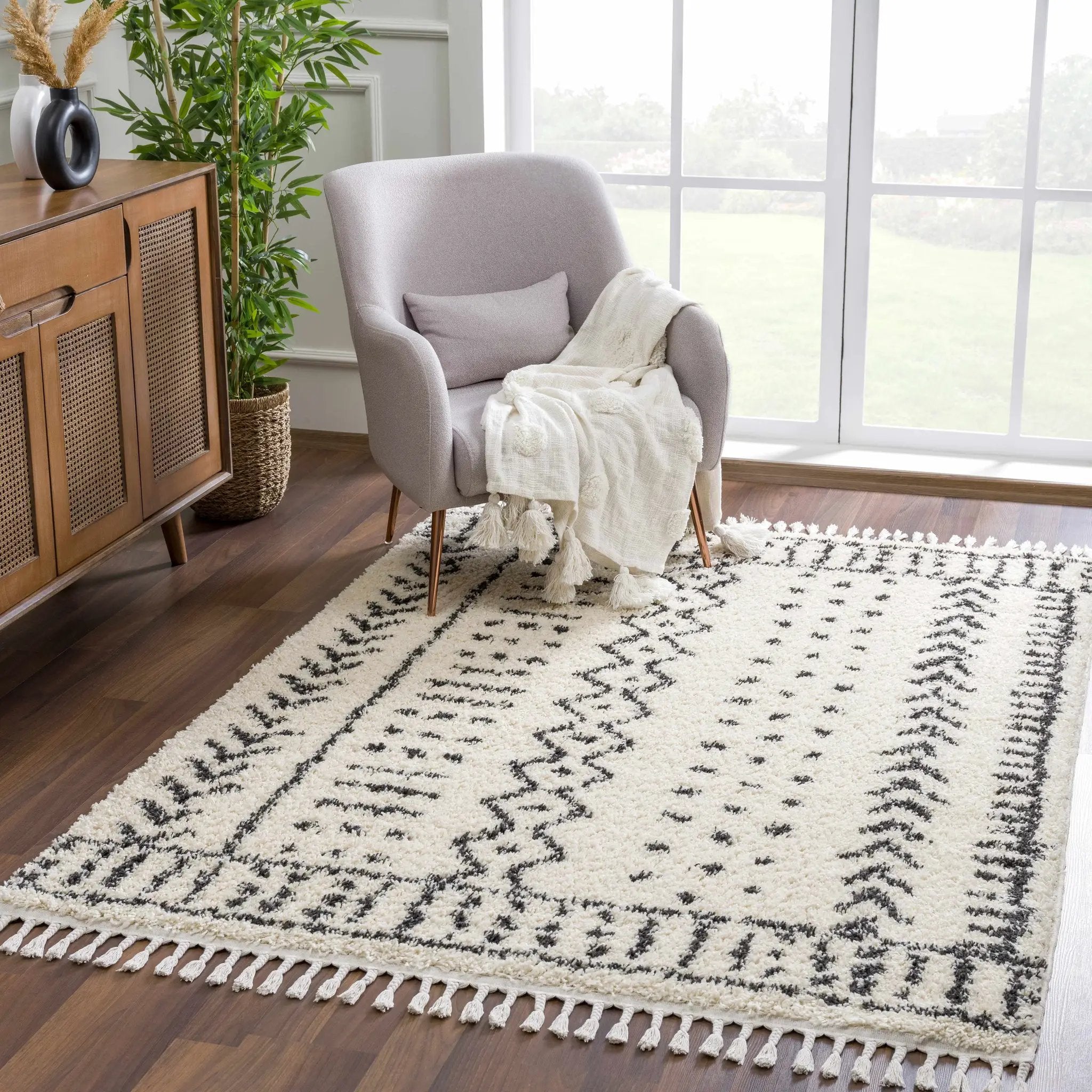 Hauppauge Berber Shag Carpet - Clearance by Boutique Rugs