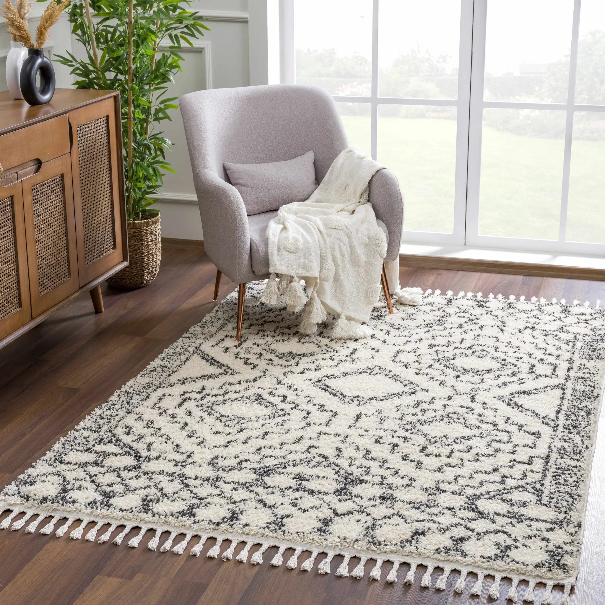 Buan Plush Area Rug by Hauteloom