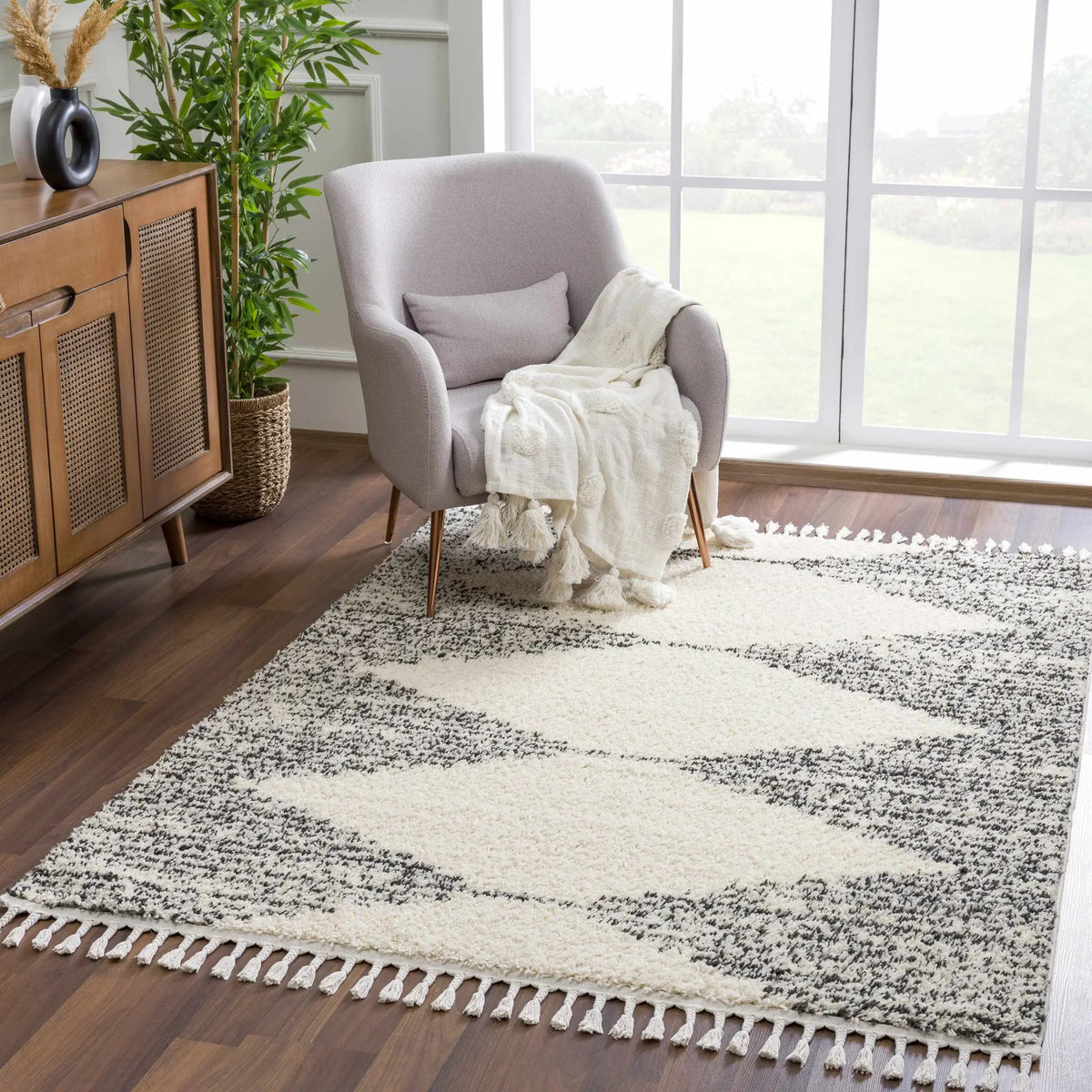 Howth Area Rug, installed in a room 3