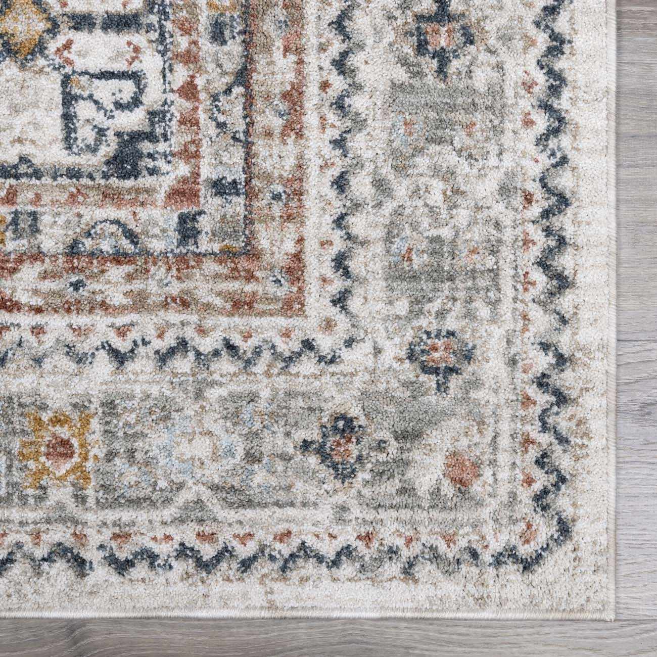 Kouta Cream Area Rug by Boutique Rugs
