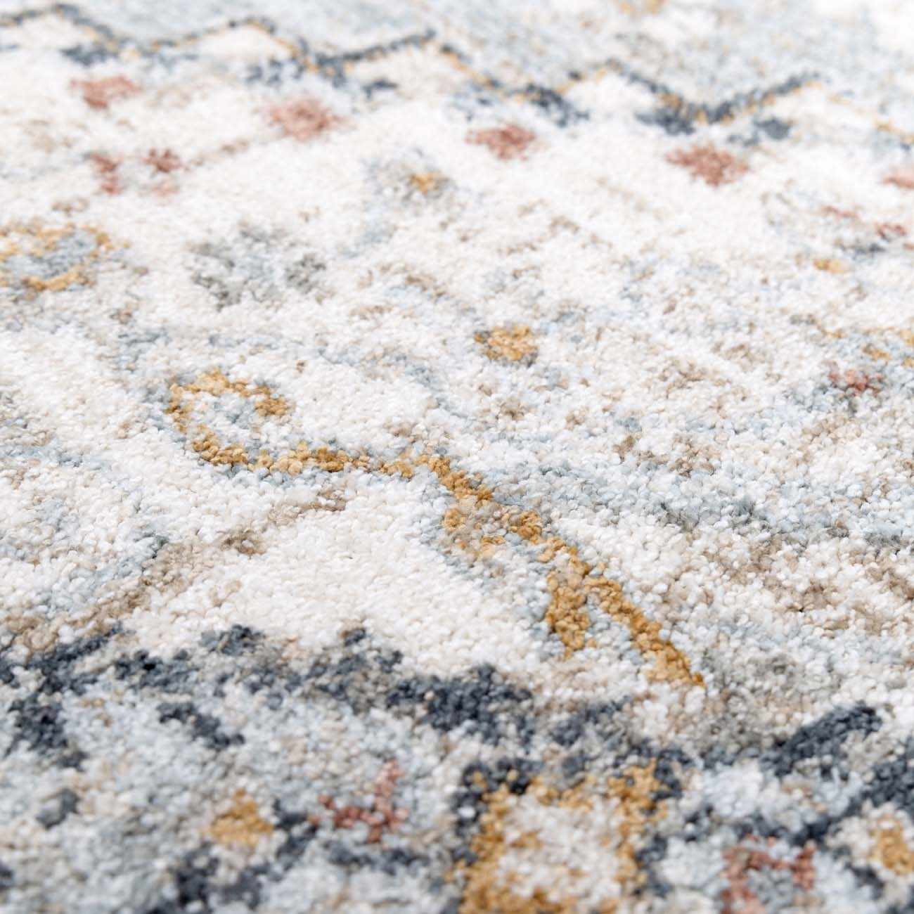 Kouta Gray Blue Area Rug by Boutique Rugs