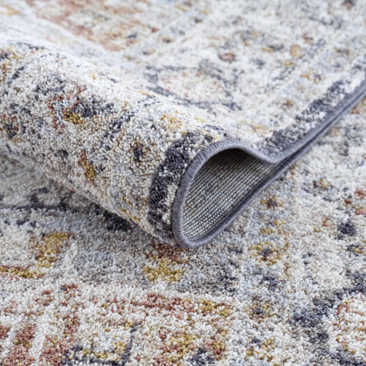 Ivria Navy & Rust Area Rug, photo 6 of 15