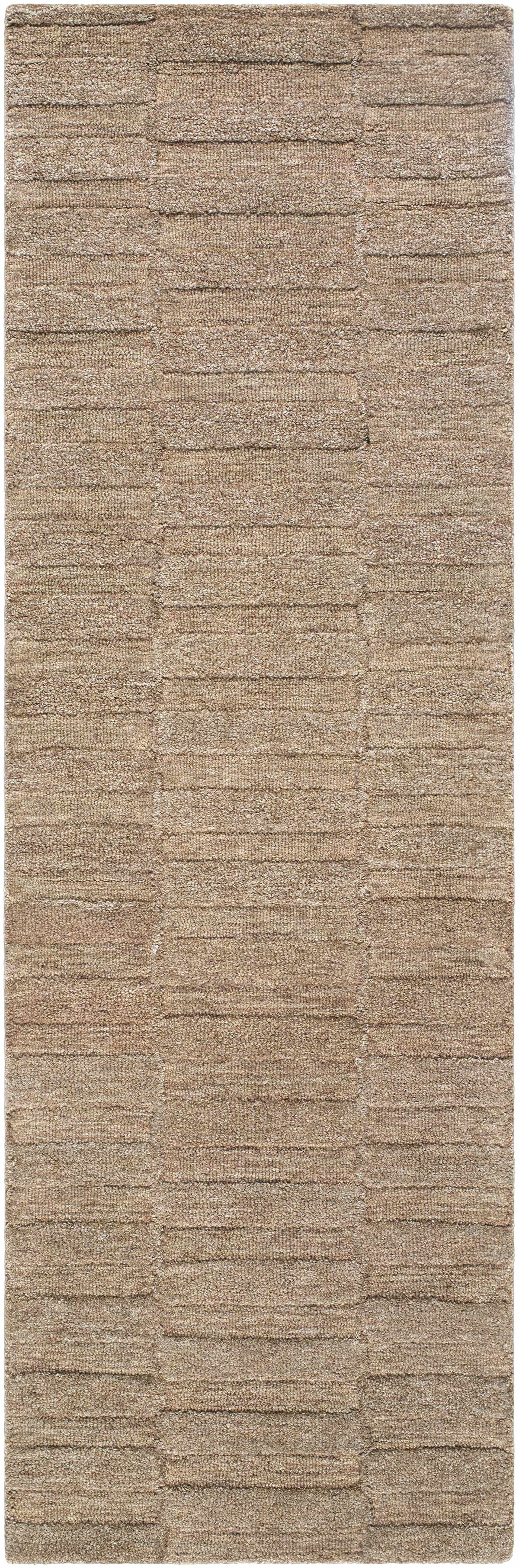 Idaho Broken-Striped Brown Area Rug, photo 4 of 8