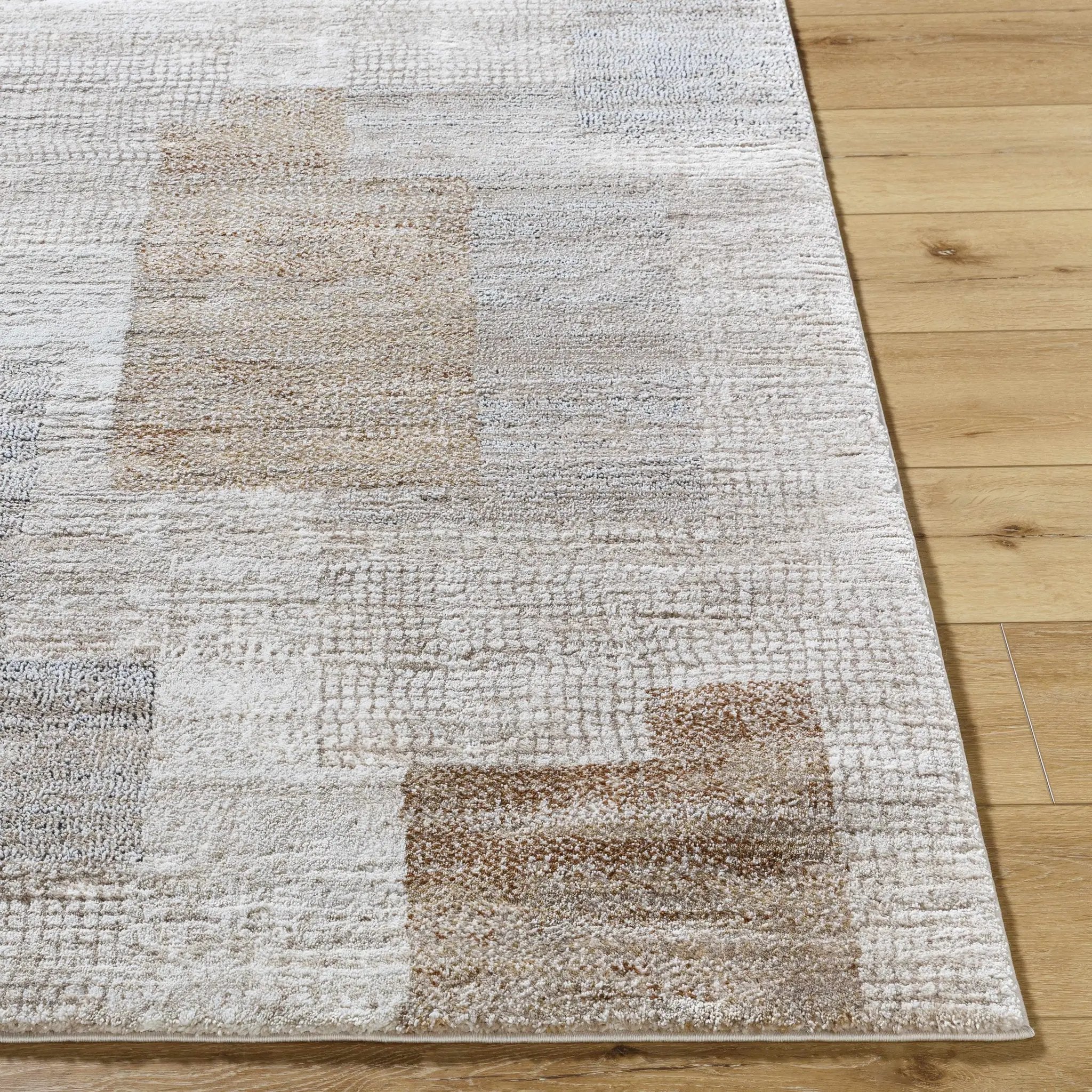 Anaisa Beige Luxe Thick Area Rug by Boutique Rugs
