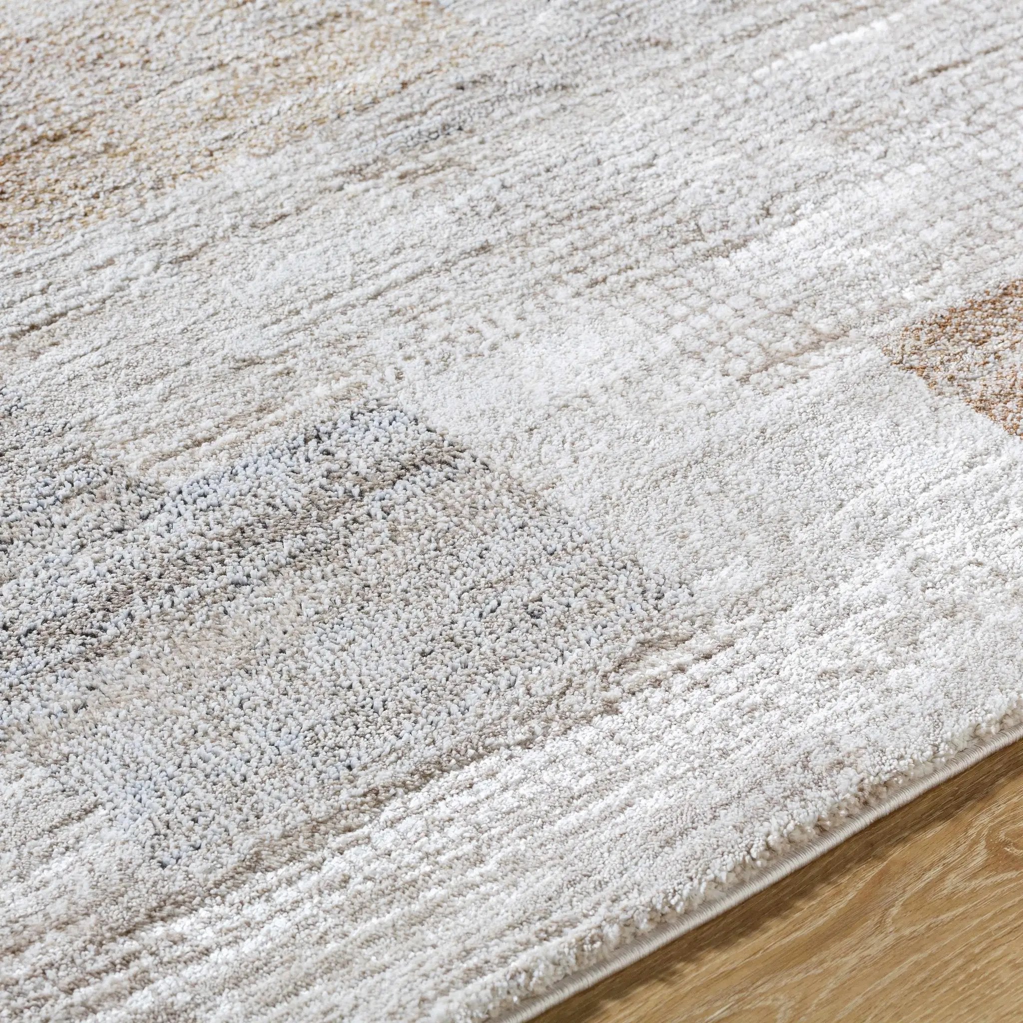 Anaisa Beige Luxe Thick Area Rug by Boutique Rugs