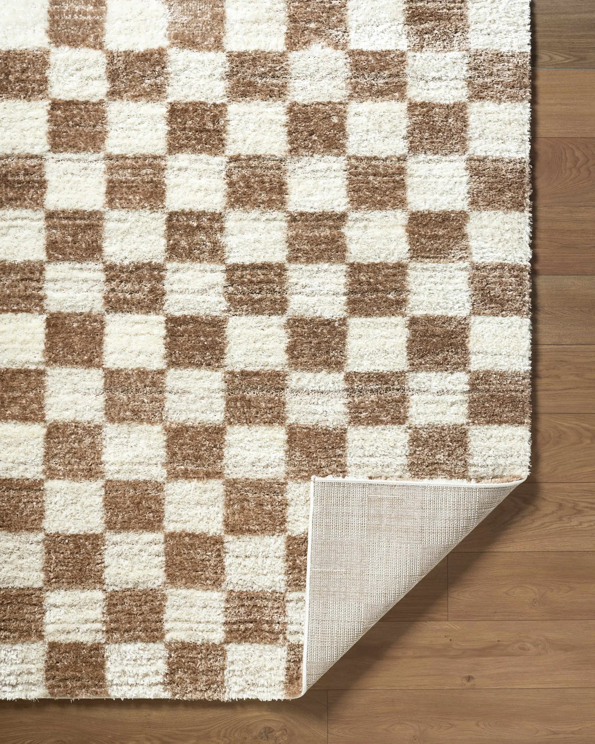Belita Cream Luxe Shag Area Rug by Boutique Rugs