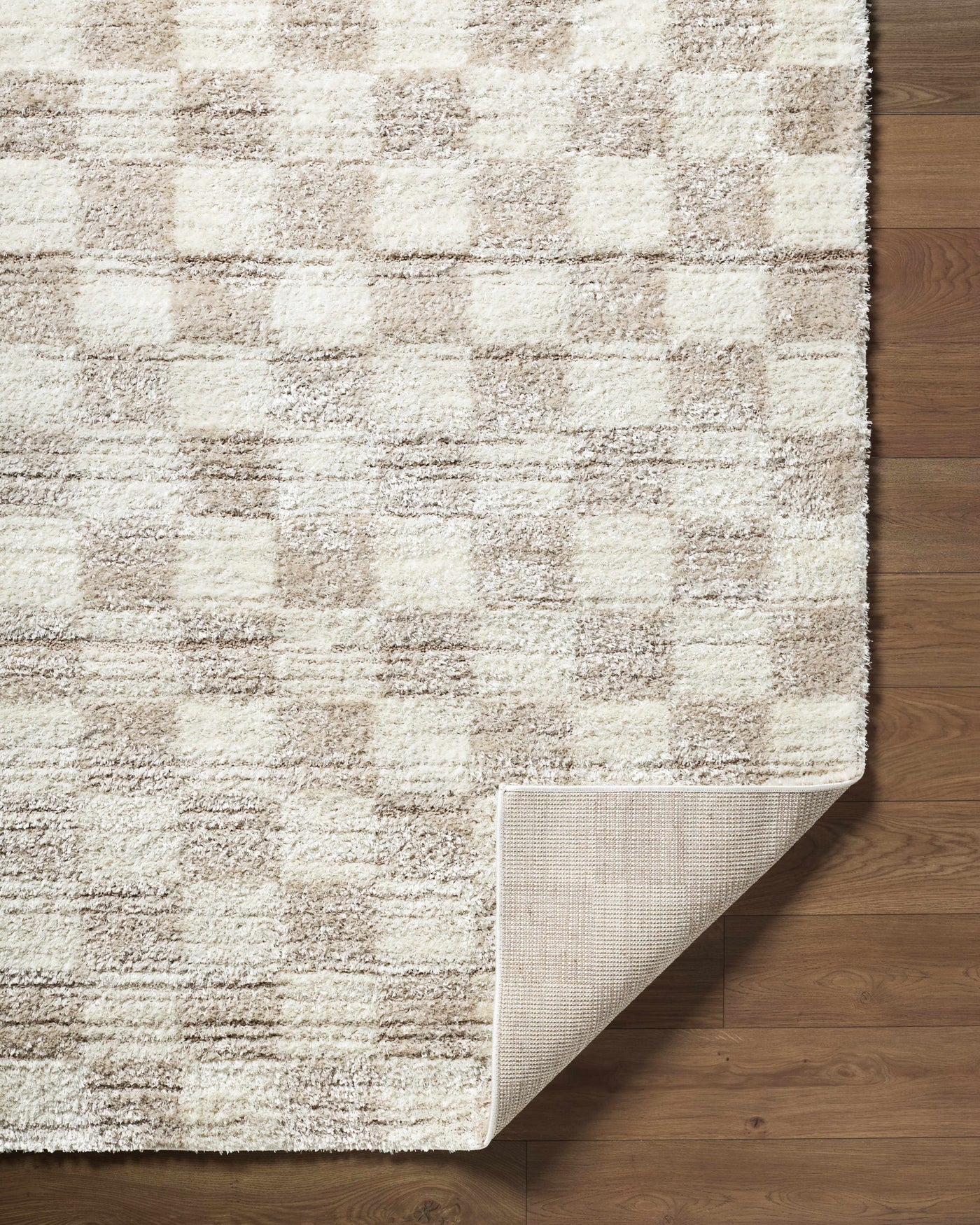 Belita Beige Luxe Shag Area Rug by Boutique Rugs