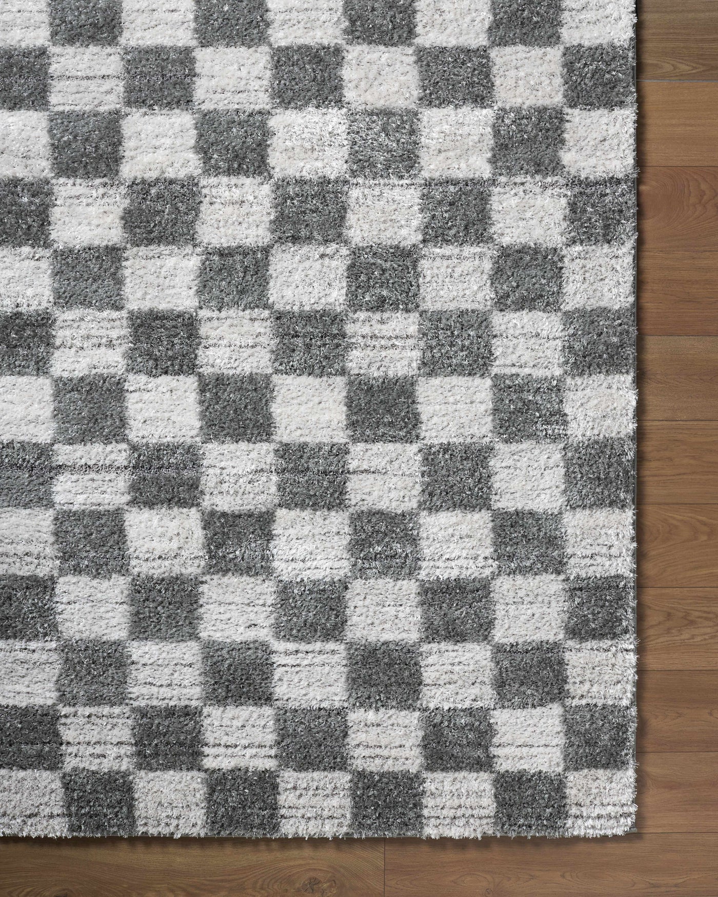 Belita Charcoal Luxe Shag Area Rug by Boutique Rugs