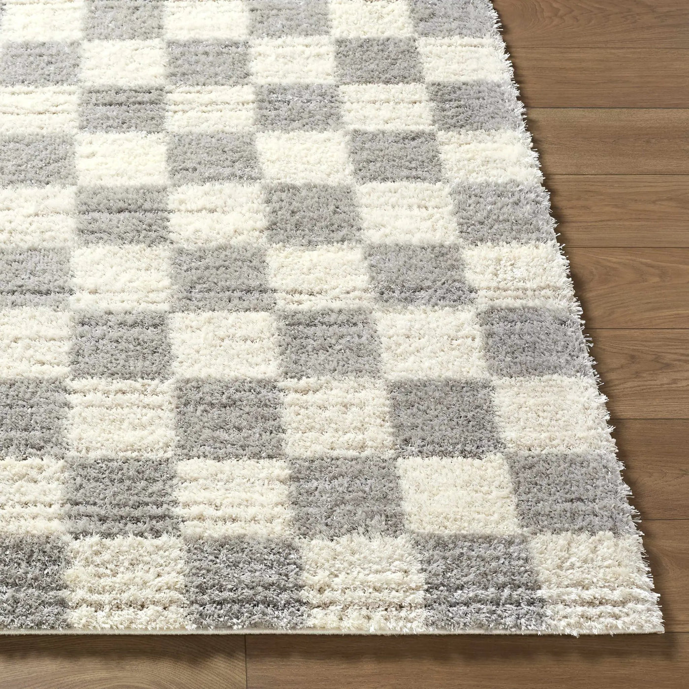 Belita Tan Luxe Shag Area Rug by Boutique Rugs