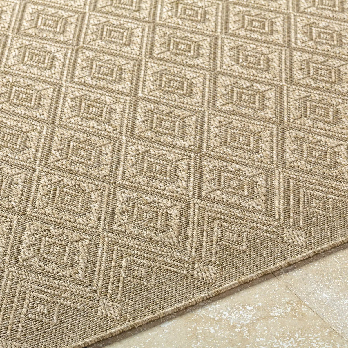 Bandit Brown Outdoor Area Rug, photo 7 of 7