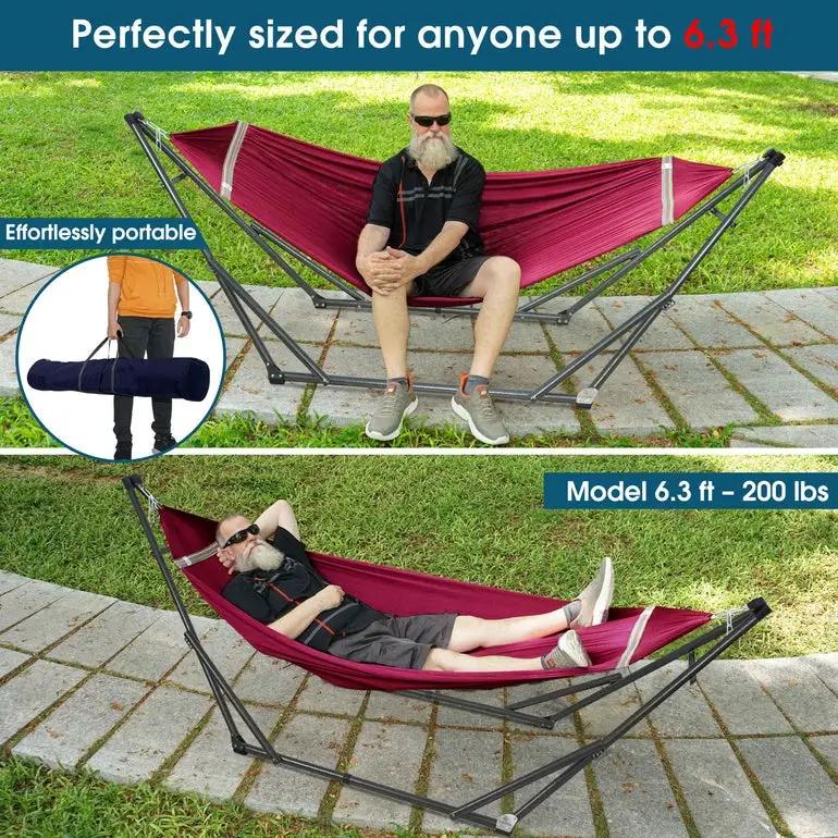 Original Collapsible Hammock with Stand by Megsu