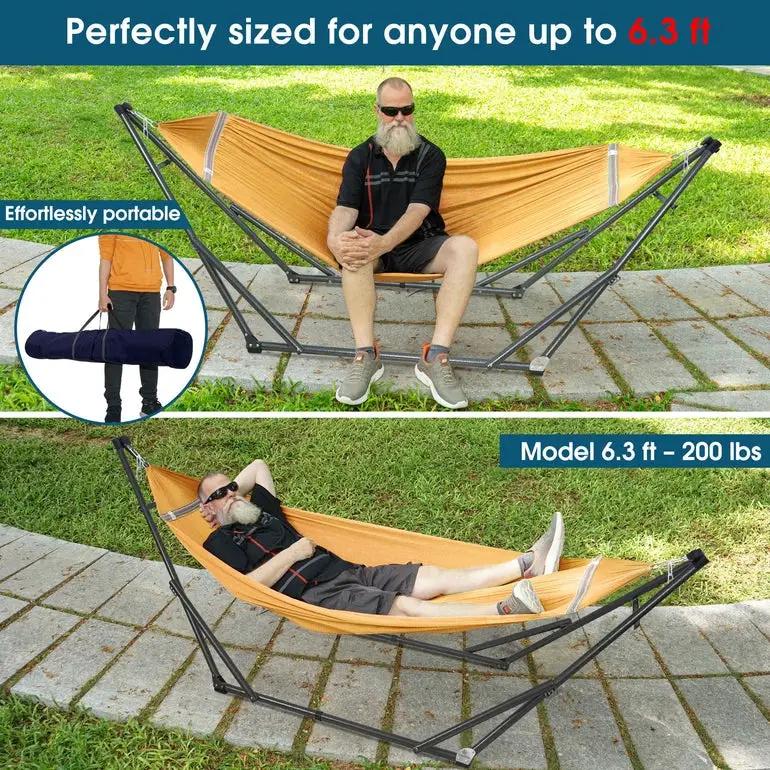 Original Collapsible Hammock with Stand by Megsu