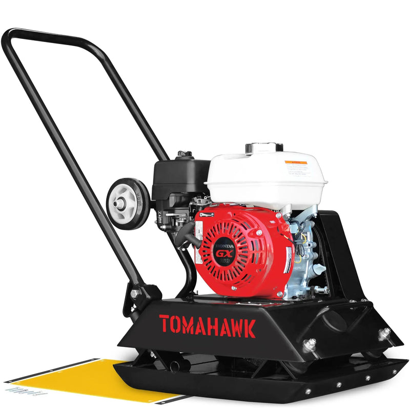 5.5 HP Honda Vibratory Plate Compactor Tamper for Ground, Gravel, Dirt, Asphalt, Compaction by Tomahawk Power