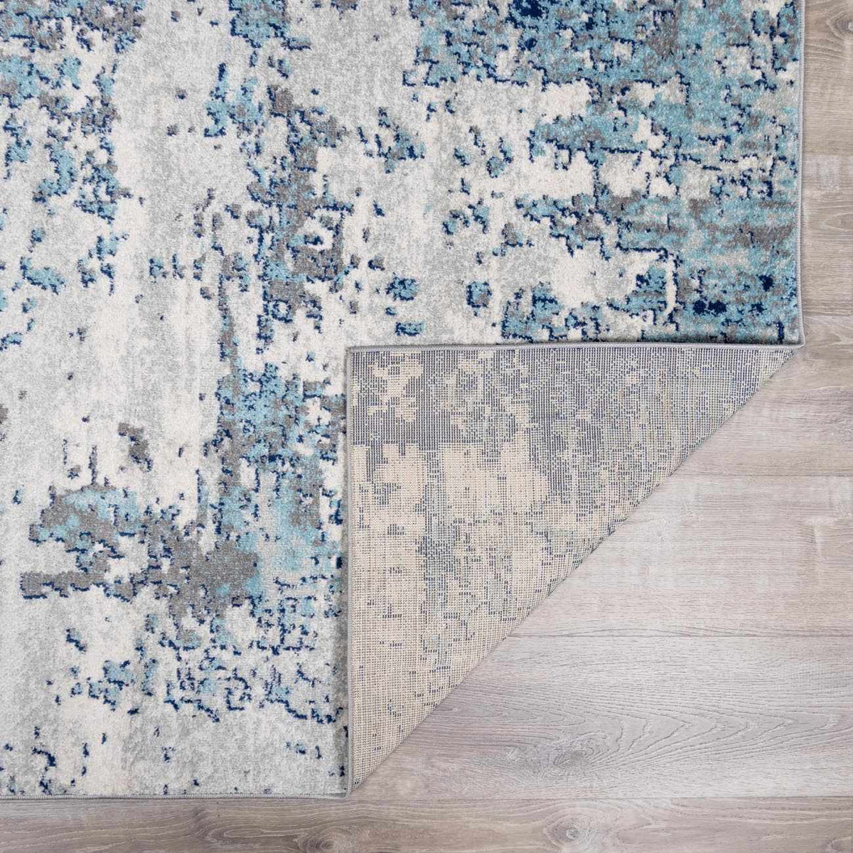 Beverly Abstract Blue Area Rug, photo 25 of 34